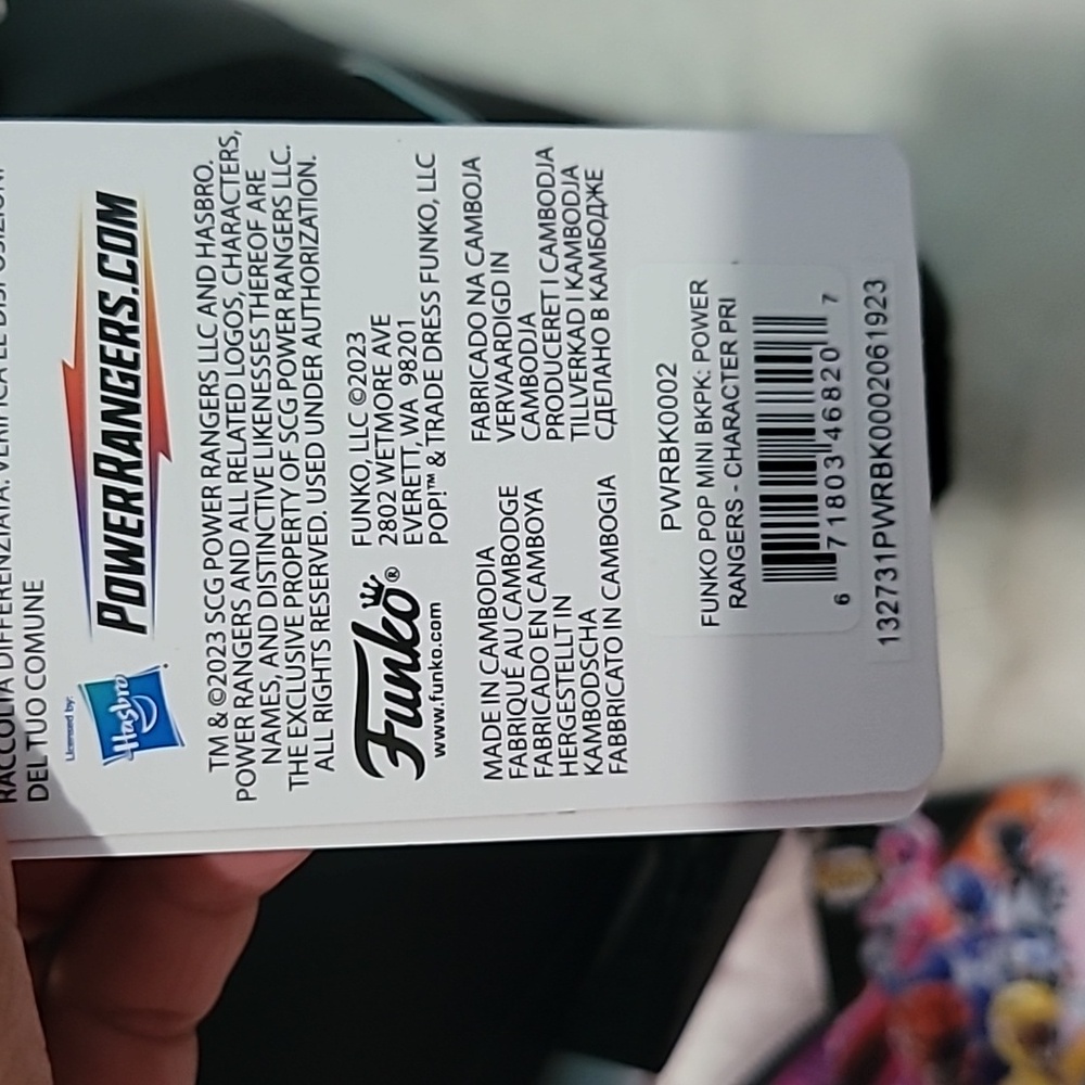 🎒 Power Rangers Mini Backpack/Wallet - Picture 12 of 12